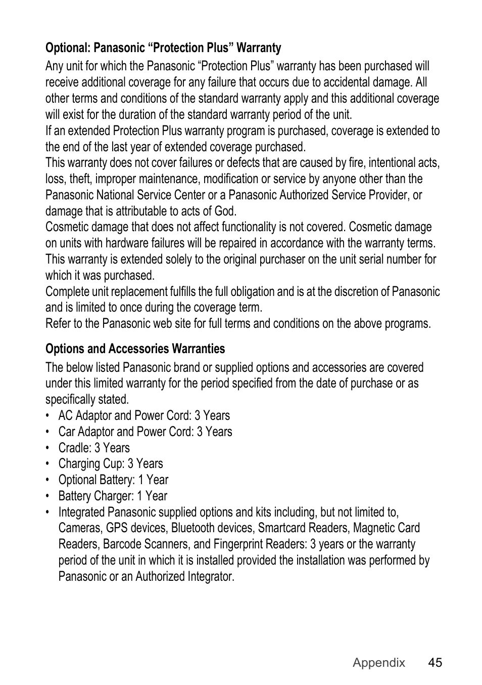 Panasonic Toughpad FZ-F1 User Manual | Page 45 / 56