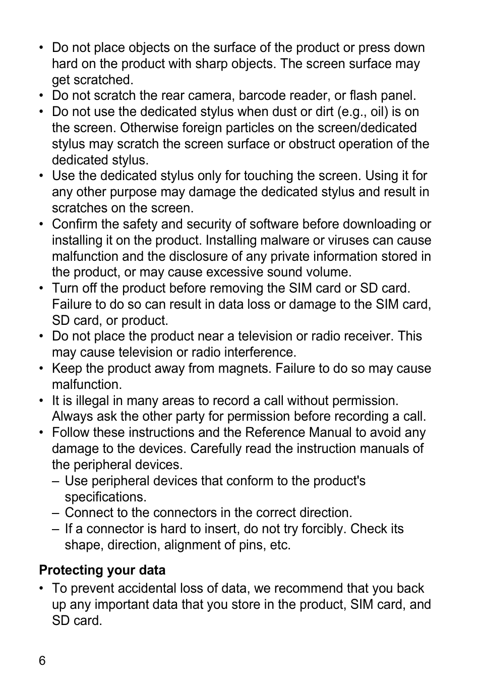 Panasonic Toughpad FZ-F1 User Manual | Page 6 / 56