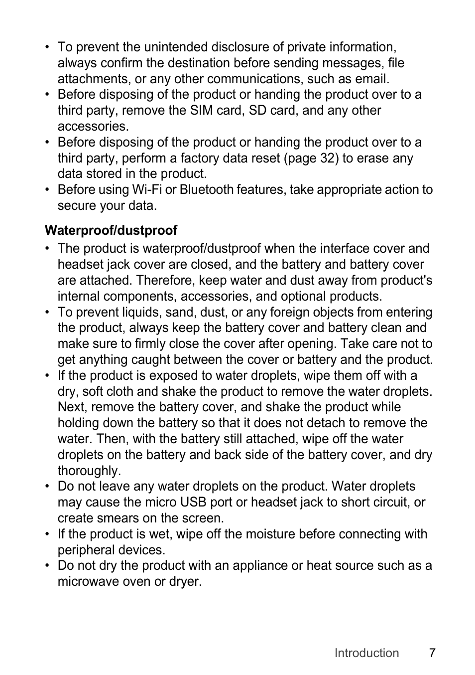 Panasonic Toughpad FZ-F1 User Manual | Page 7 / 56