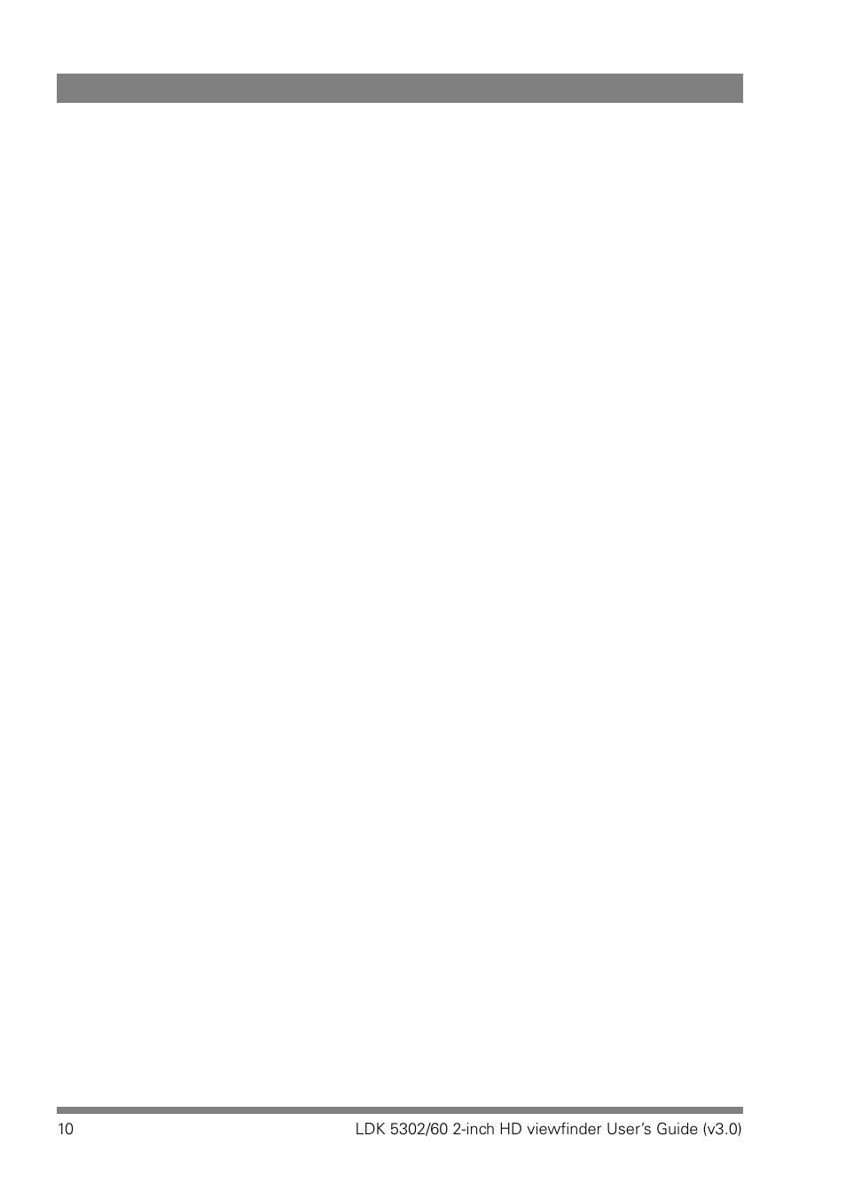 Grass Valley LDK 5302 User Manual | Page 10 / 24