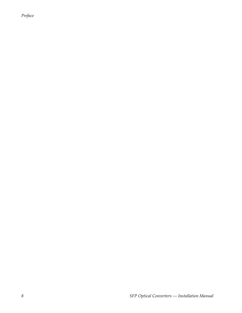Grass Valley SFP Optical Converters User Manual | Page 8 / 18