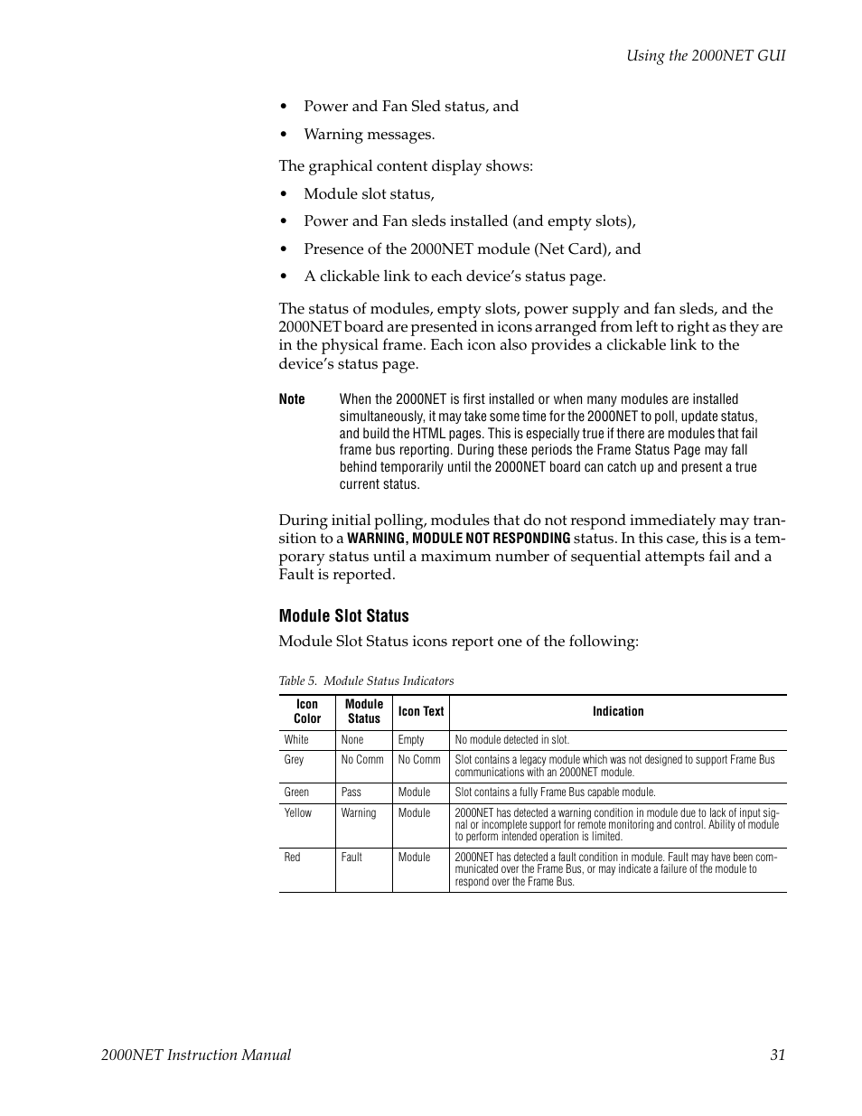 Grass Valley 2000NET v4.0.0 User Manual | Page 31 / 92
