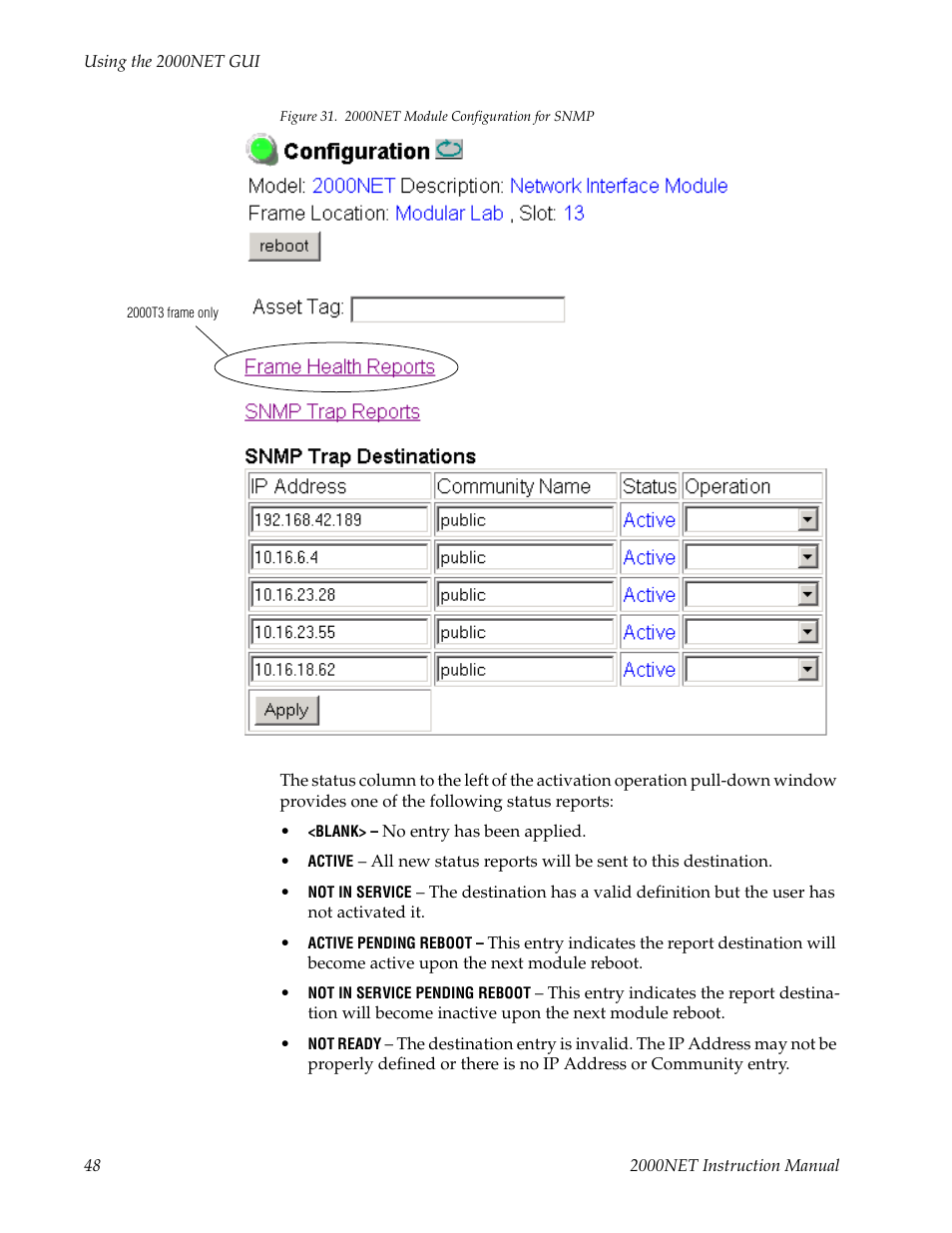 Grass Valley 2000NET v4.0.0 User Manual | Page 48 / 92