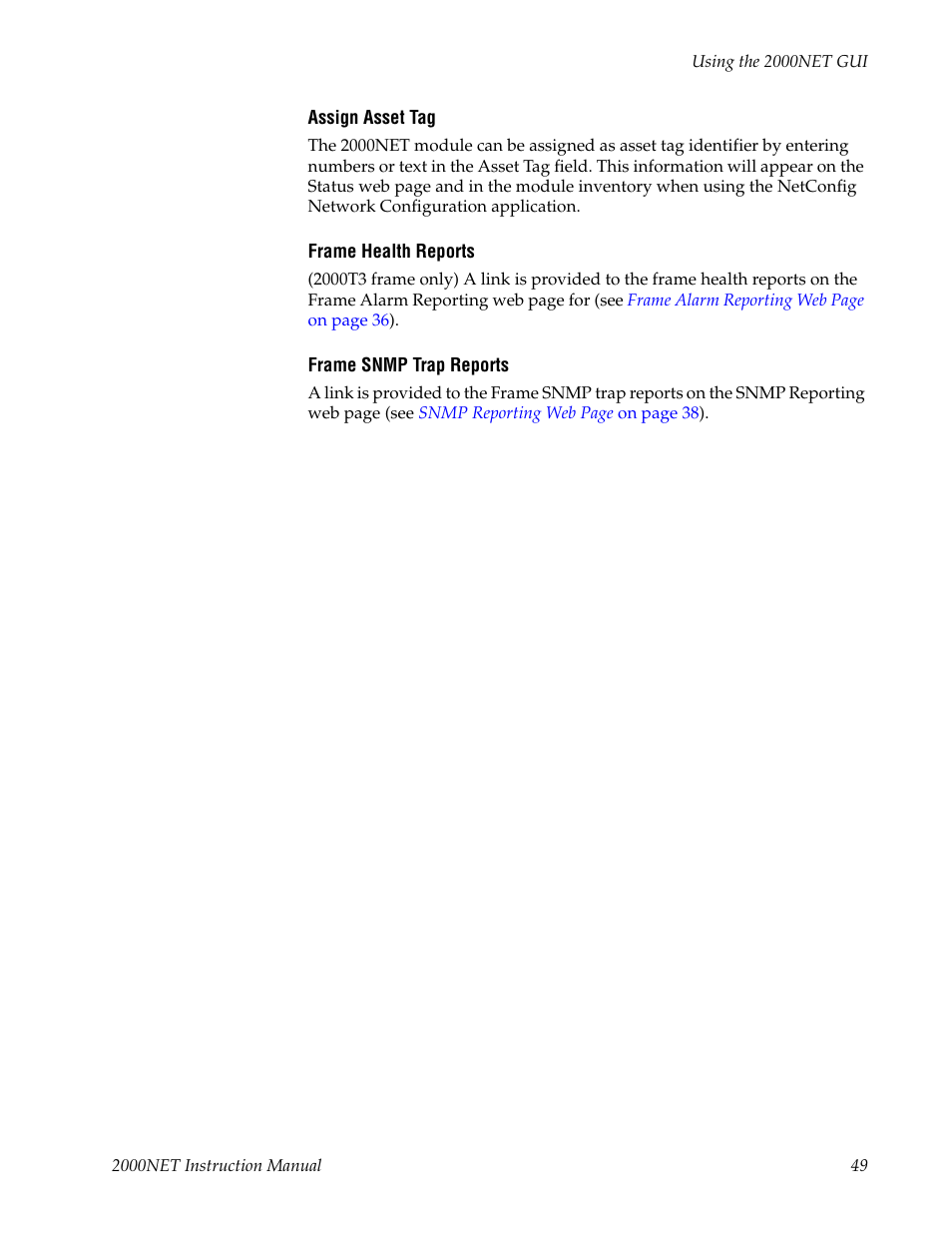 Grass Valley 2000NET v4.0.0 User Manual | Page 49 / 92