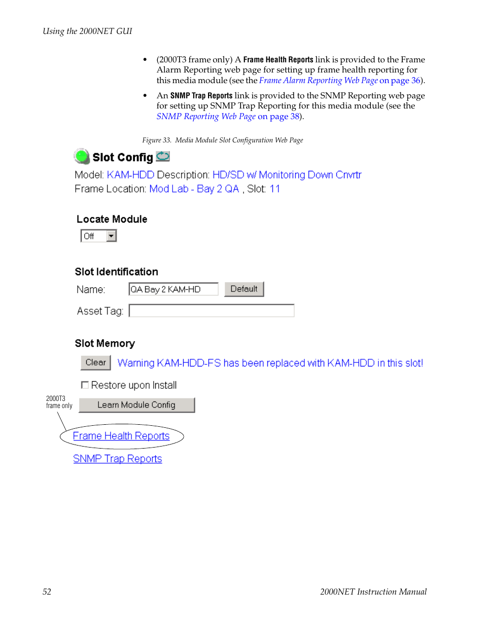 Grass Valley 2000NET v4.0.0 User Manual | Page 52 / 92