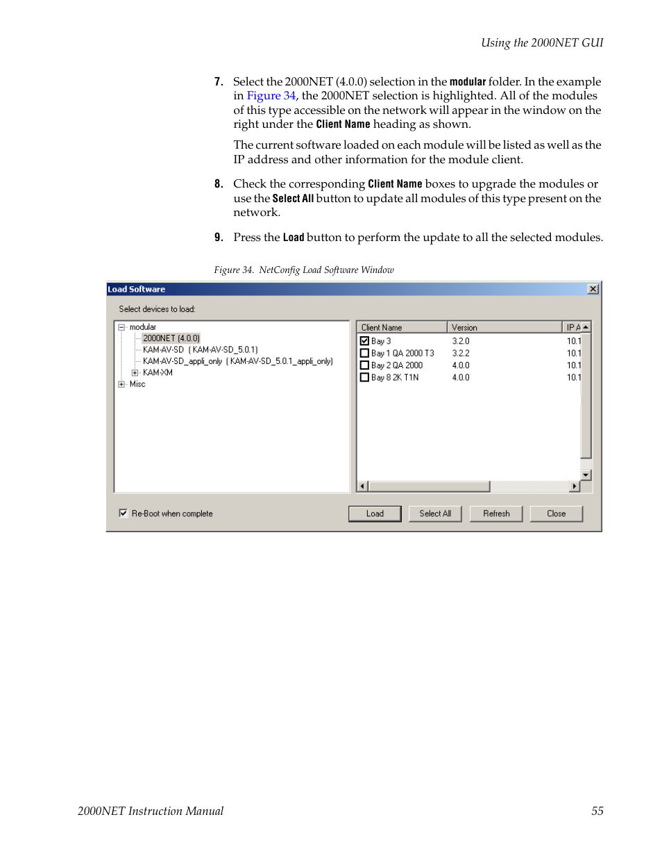 Figure 34 on, This | Grass Valley 2000NET v4.0.0 User Manual | Page 55 / 92