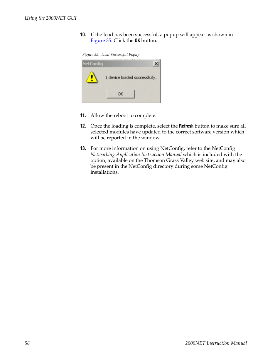 Grass Valley 2000NET v4.0.0 User Manual | Page 56 / 92