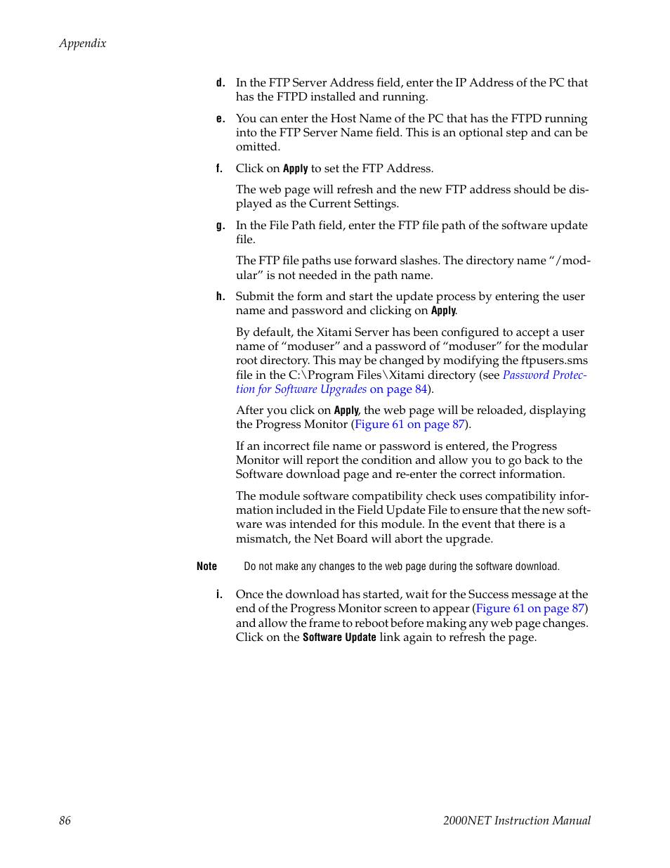 Grass Valley 2000NET v4.0.0 User Manual | Page 86 / 92