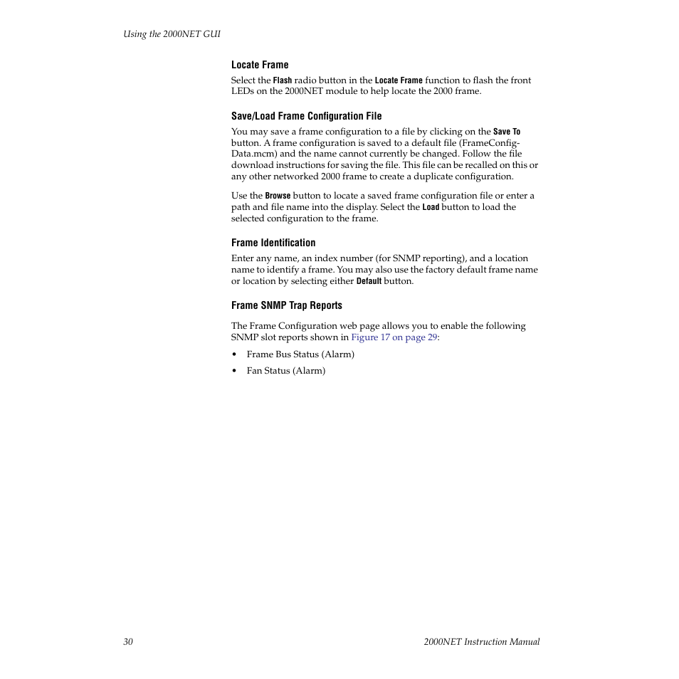 Grass Valley 2000NET v3.2.2 User Manual | Page 30 / 72