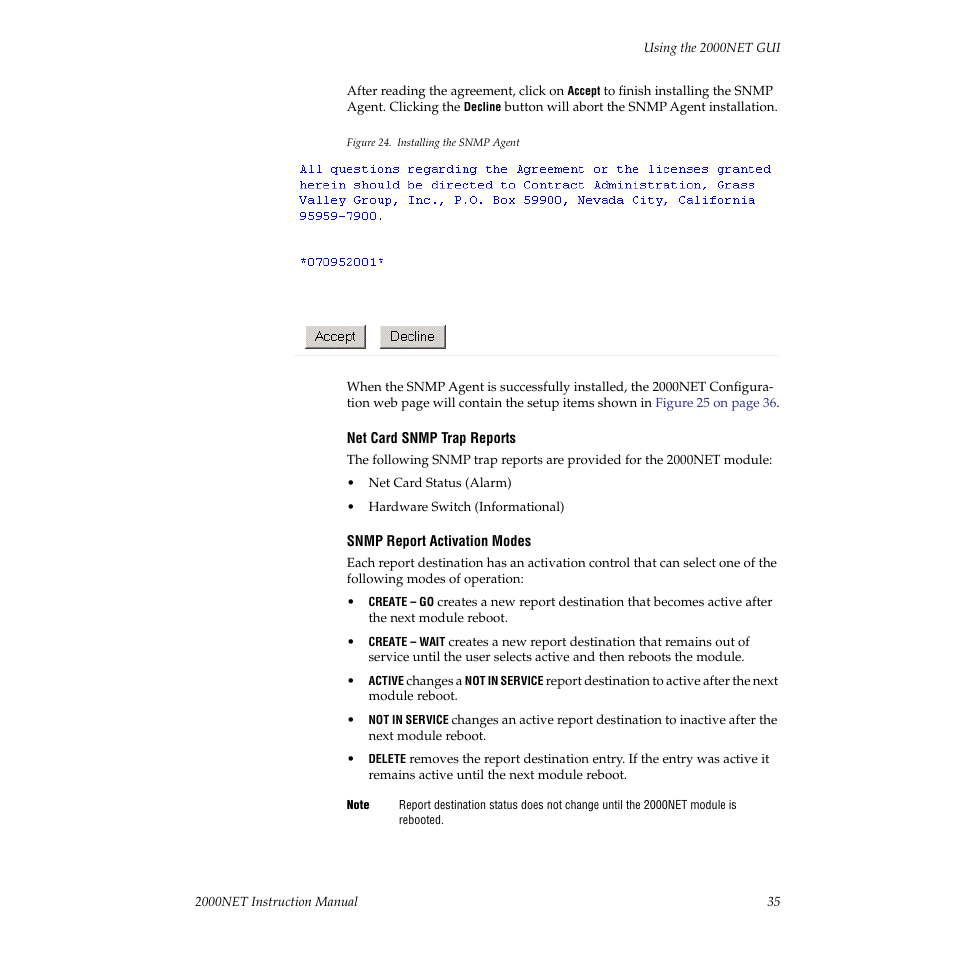Grass Valley 2000NET v3.2.2 User Manual | Page 35 / 72