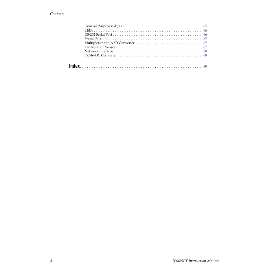 Grass Valley 2000NET v3.2.2 User Manual | Page 4 / 72