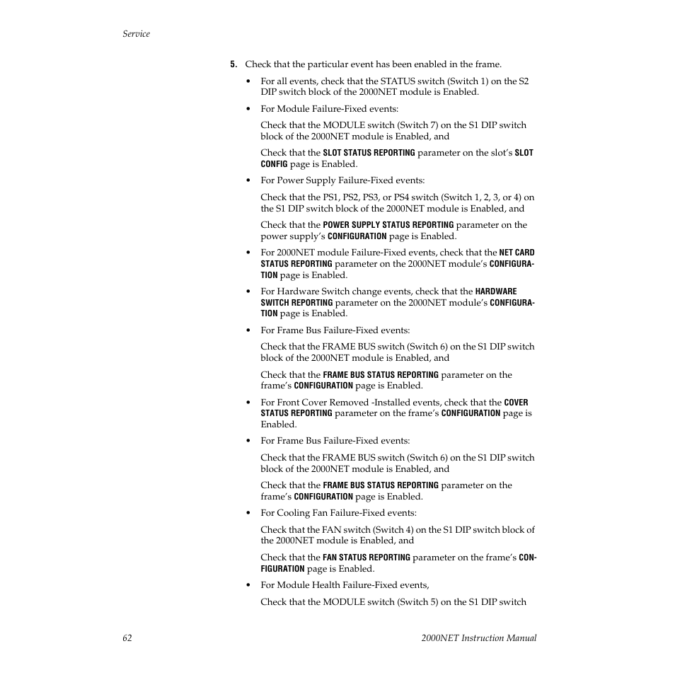 Grass Valley 2000NET v3.2.2 User Manual | Page 62 / 72