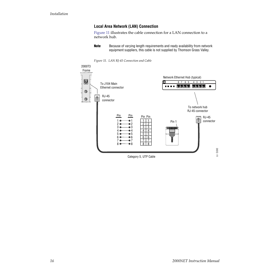 Grass Valley 2000NET v3.1 User Manual | Page 16 / 68