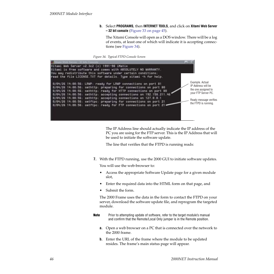 Grass Valley 2000NET v3.1 User Manual | Page 46 / 68