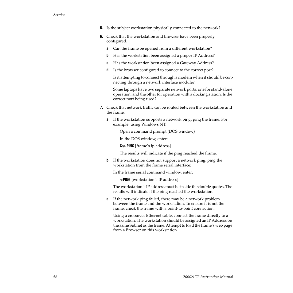 Grass Valley 2000NET v3.1 User Manual | Page 56 / 68