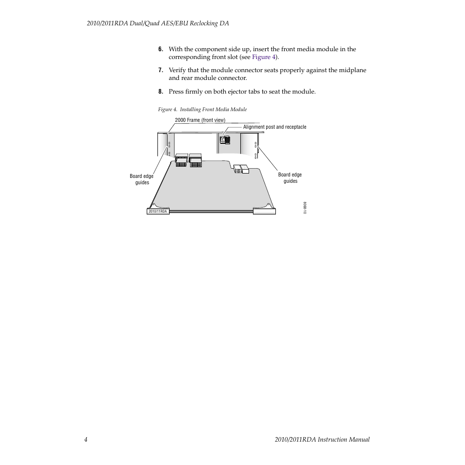Grass Valley 2010RDA User Manual | Page 10 / 28