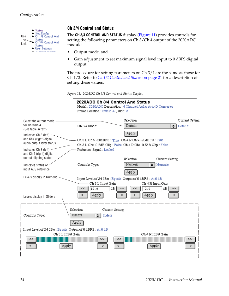 Grass Valley 2020ADC A-To-D User Manual | Page 24 / 32