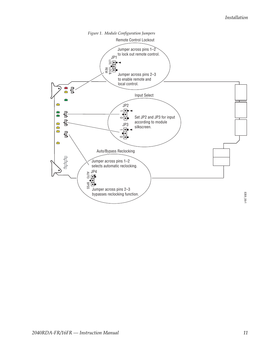 Grass Valley 2040RDA-16FR User Manual | Page 11 / 52