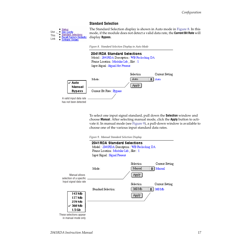 Grass Valley 2041RDA User Manual | Page 17 / 24