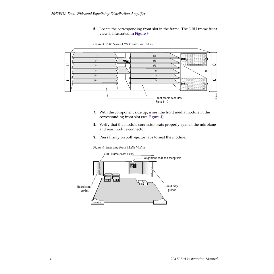 Grass Valley 2042EDA User Manual | Page 10 / 26