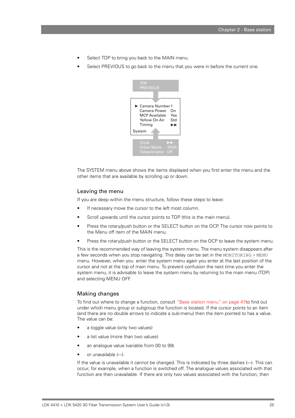 Grass Valley LDK 4410 User Manual | Page 25 / 82