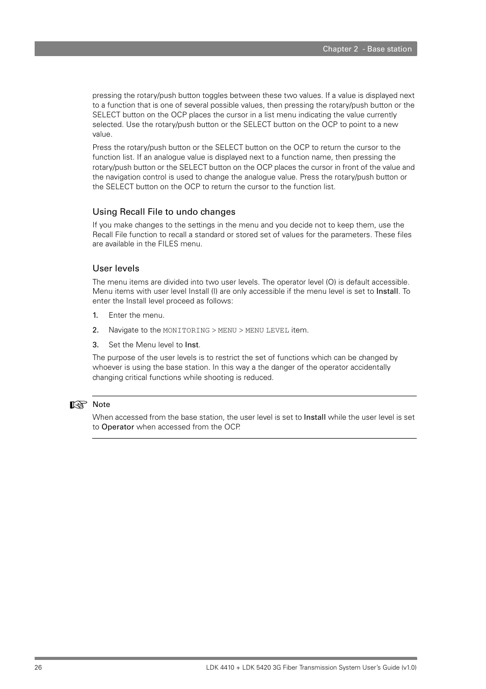 Grass Valley LDK 4410 User Manual | Page 26 / 82