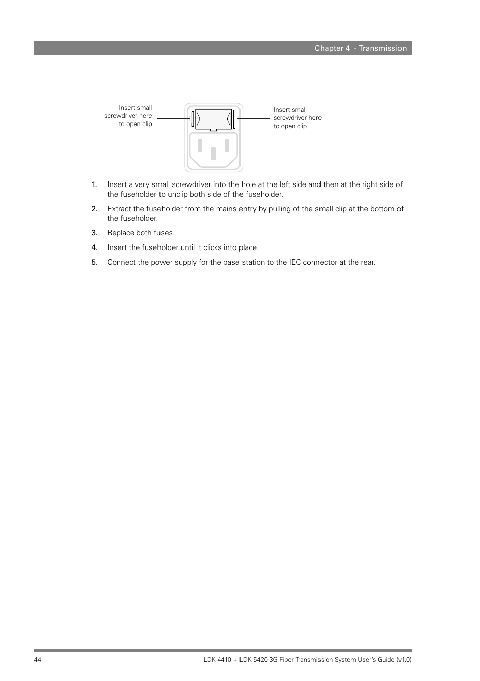 Grass Valley LDK 4410 User Manual | Page 44 / 82