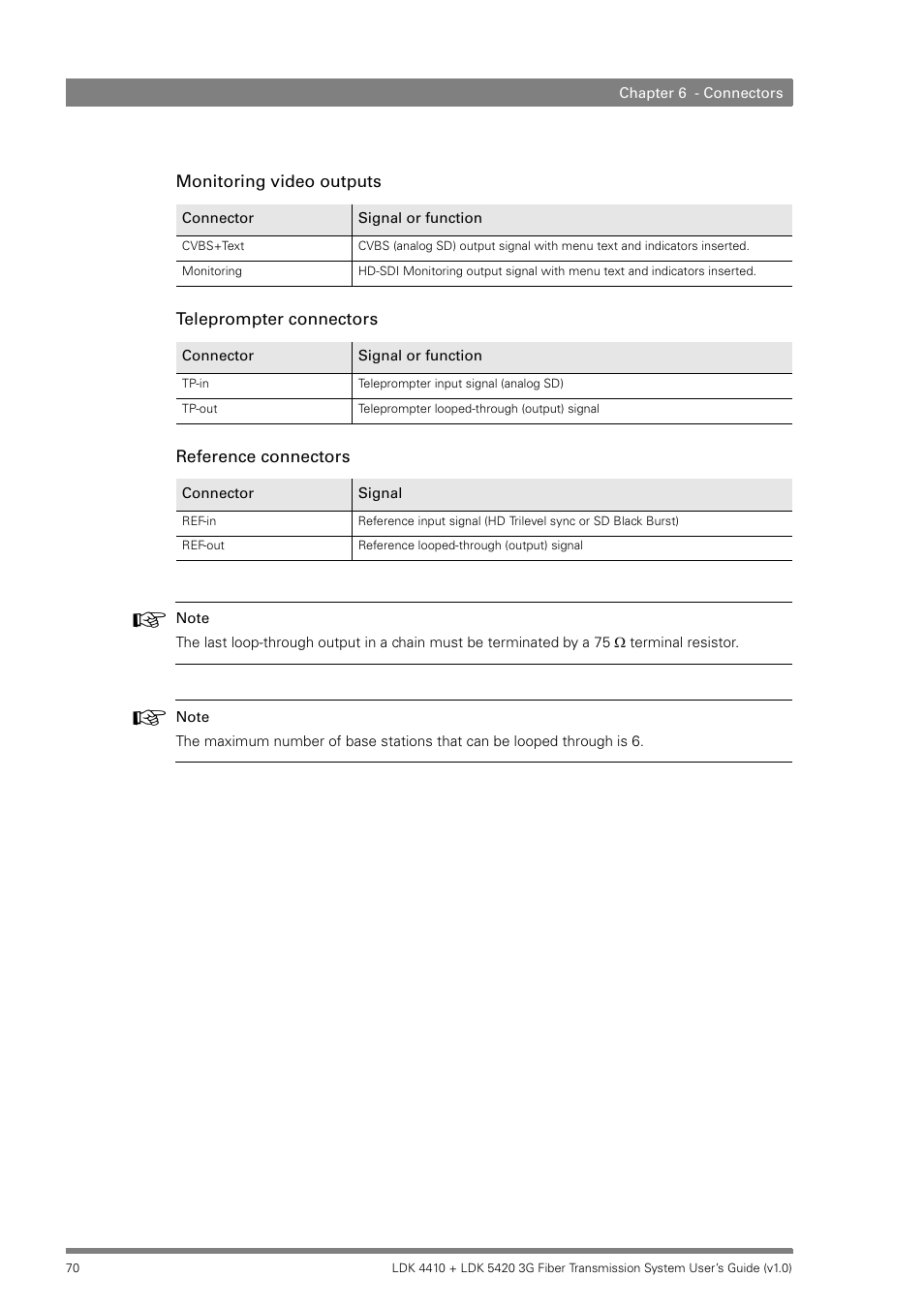 Grass Valley LDK 4410 User Manual | Page 70 / 82