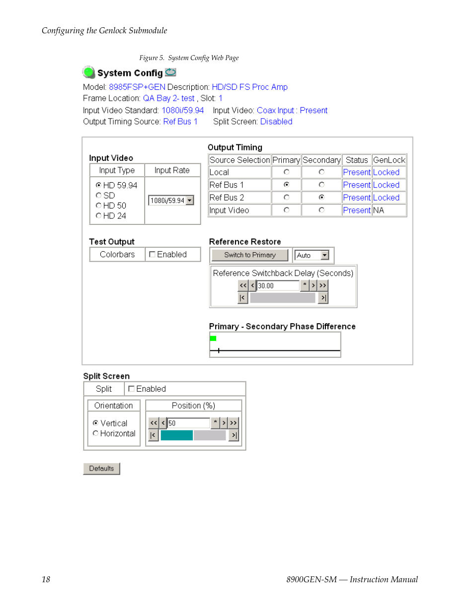 Grass Valley 8900GEN-SM User Manual | Page 18 / 50