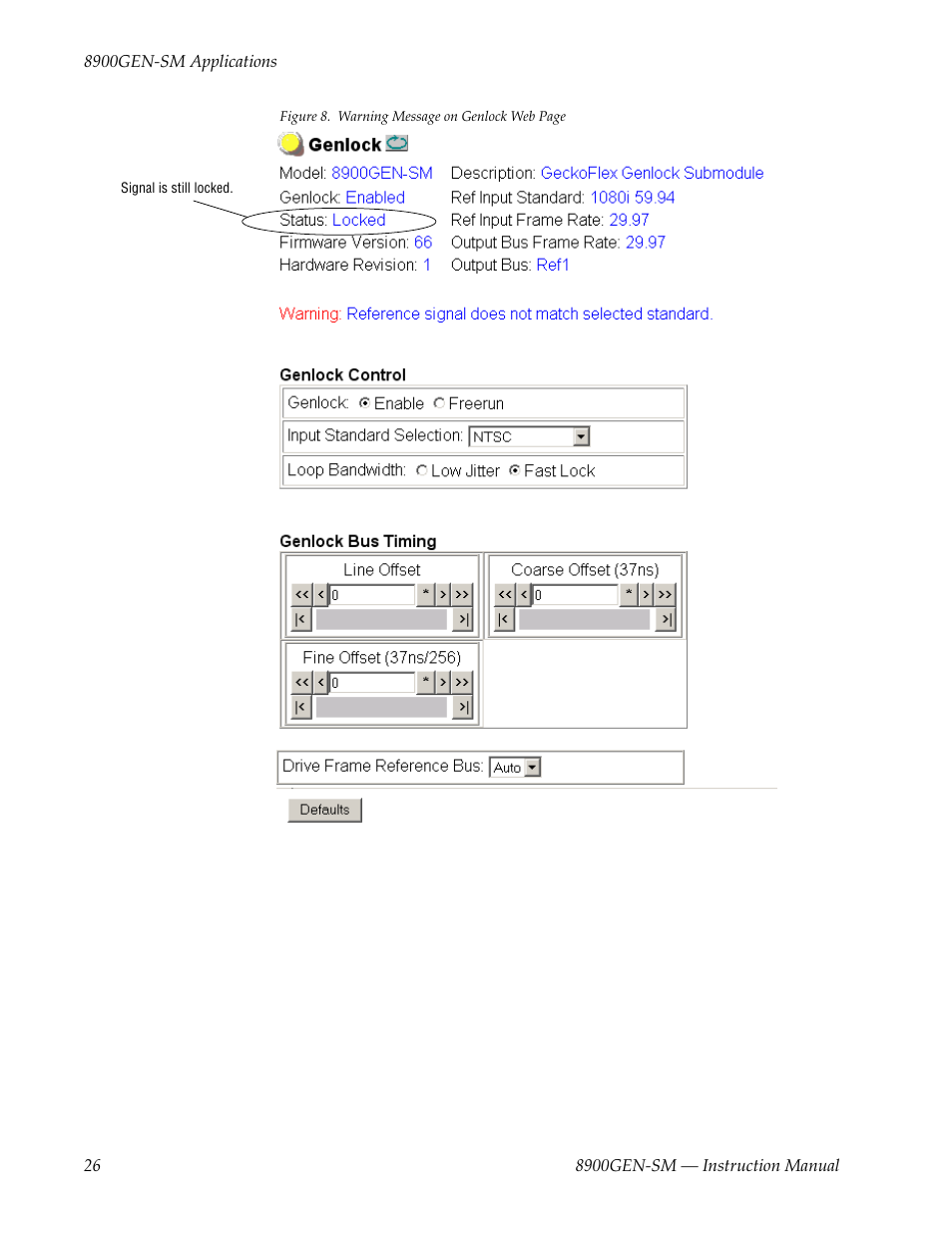 Grass Valley 8900GEN-SM User Manual | Page 26 / 50