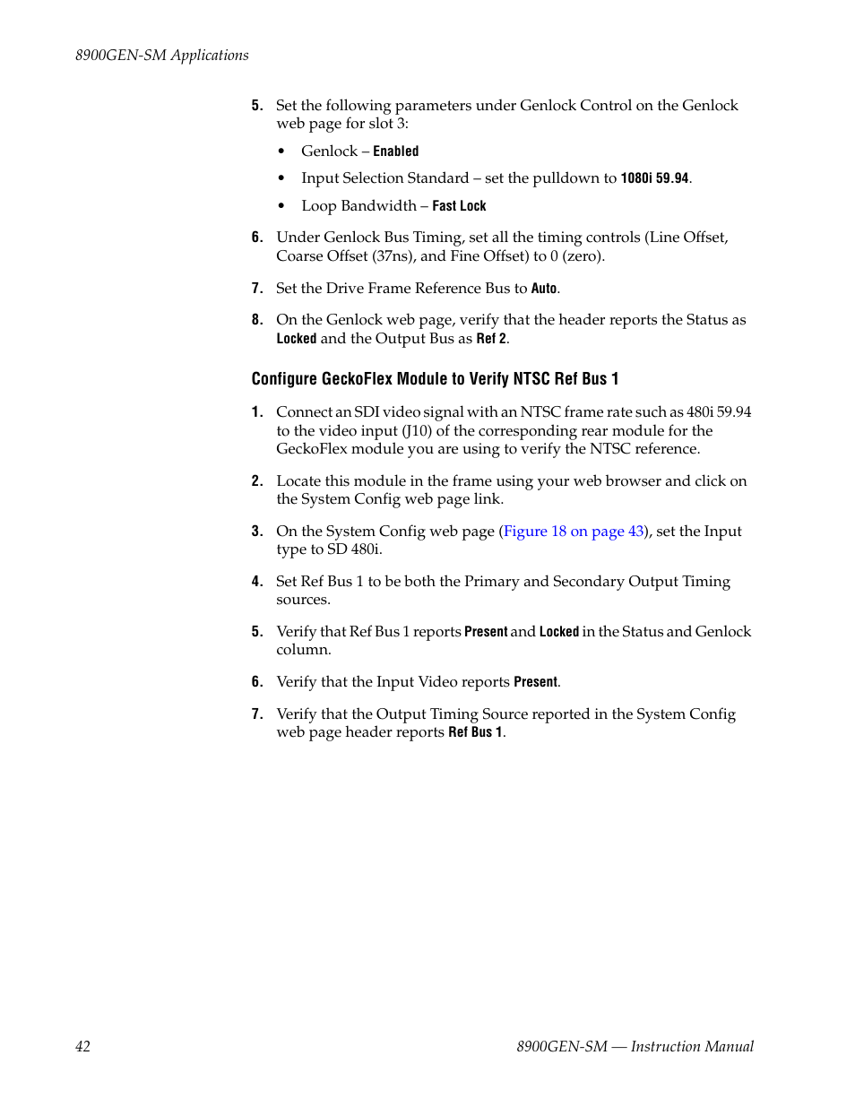 Grass Valley 8900GEN-SM User Manual | Page 42 / 50
