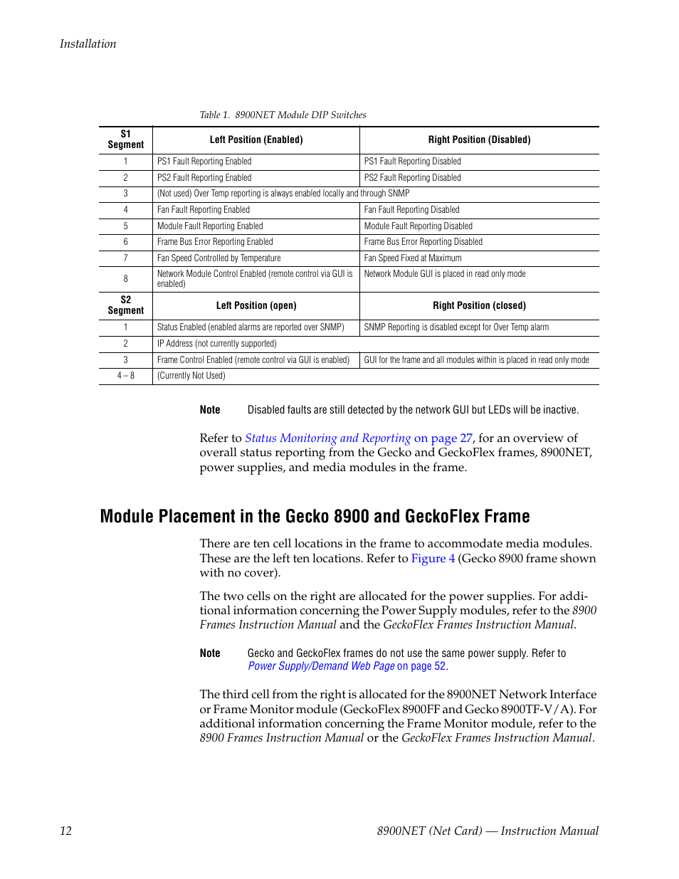 Defaults and | Grass Valley 8900NET v.4.4.0 User Manual | Page 12 / 108