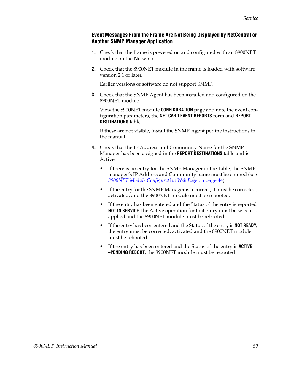 Grass Valley 8900NET v.4.0.0 User Manual | Page 59 / 94