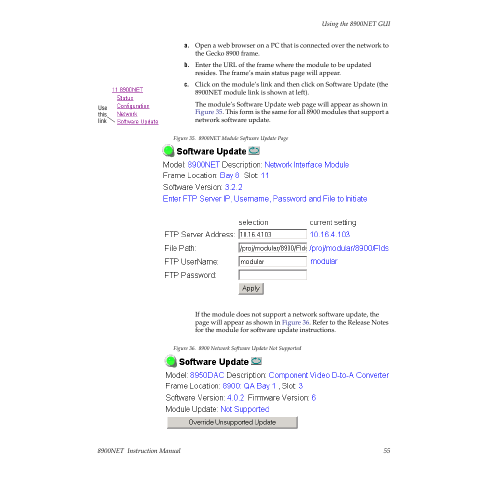 Grass Valley 8900NET v.3.2.2 User Manual | Page 55 / 78