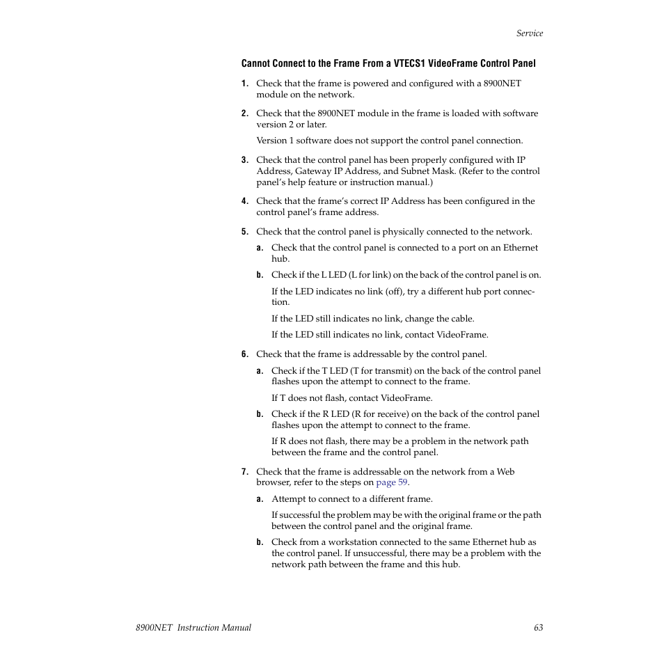 Grass Valley 8900NET v.3.2.2 User Manual | Page 63 / 78