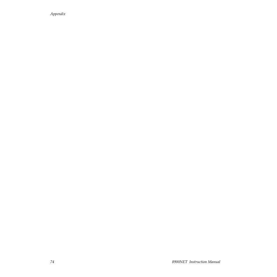 Grass Valley 8900NET v.3.2.2 User Manual | Page 74 / 78