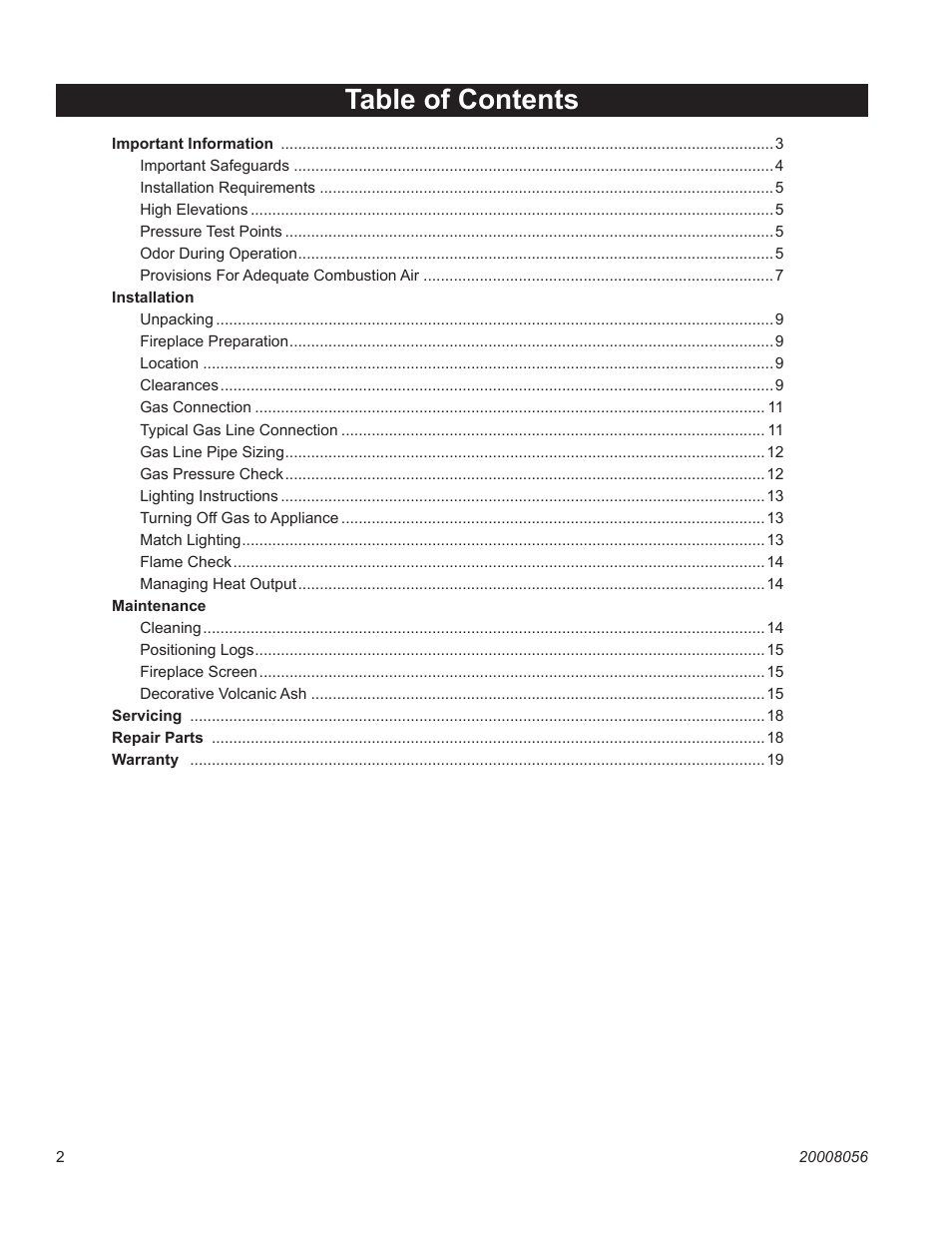 CFM UVHK31MP User Manual | Page 2 / 20