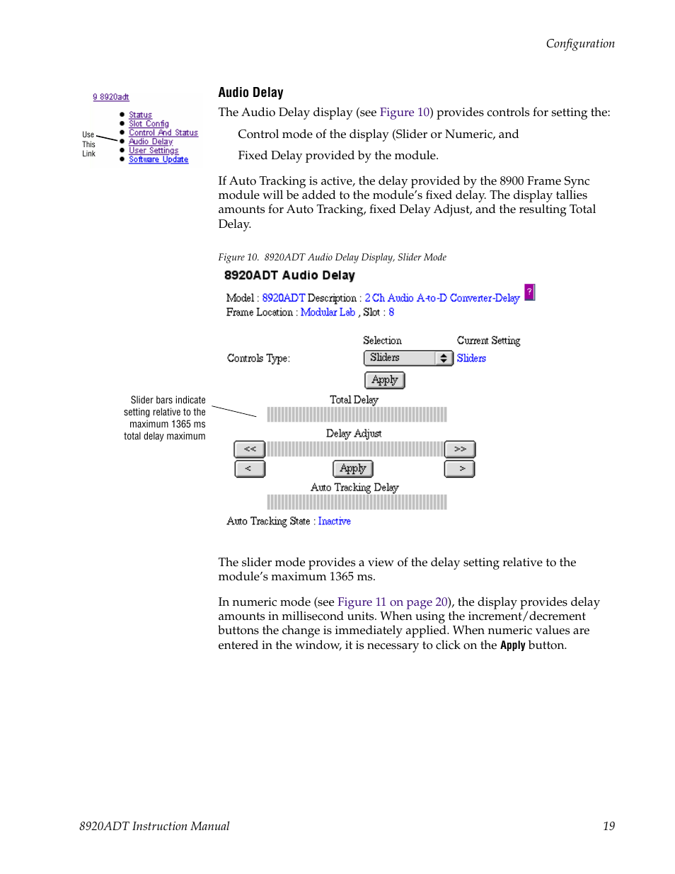 Grass Valley 8920ADT User Manual | Page 25 / 36