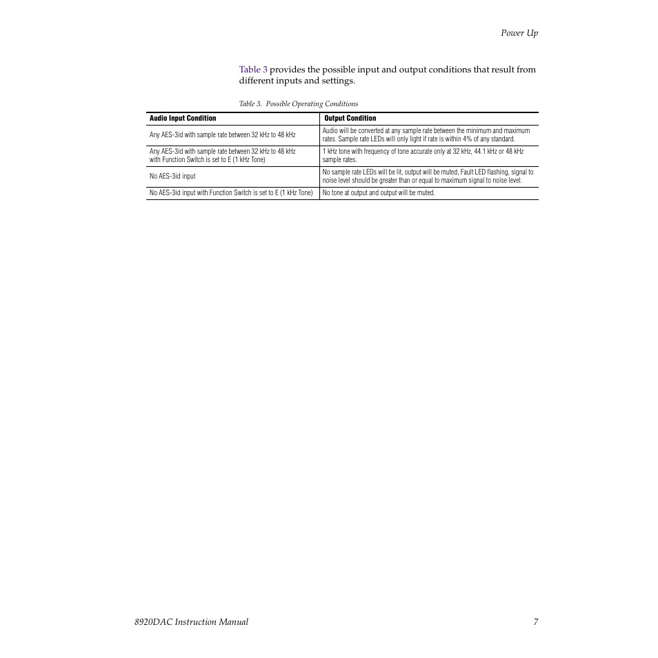 Grass Valley 8920DAC User Manual | Page 13 / 28