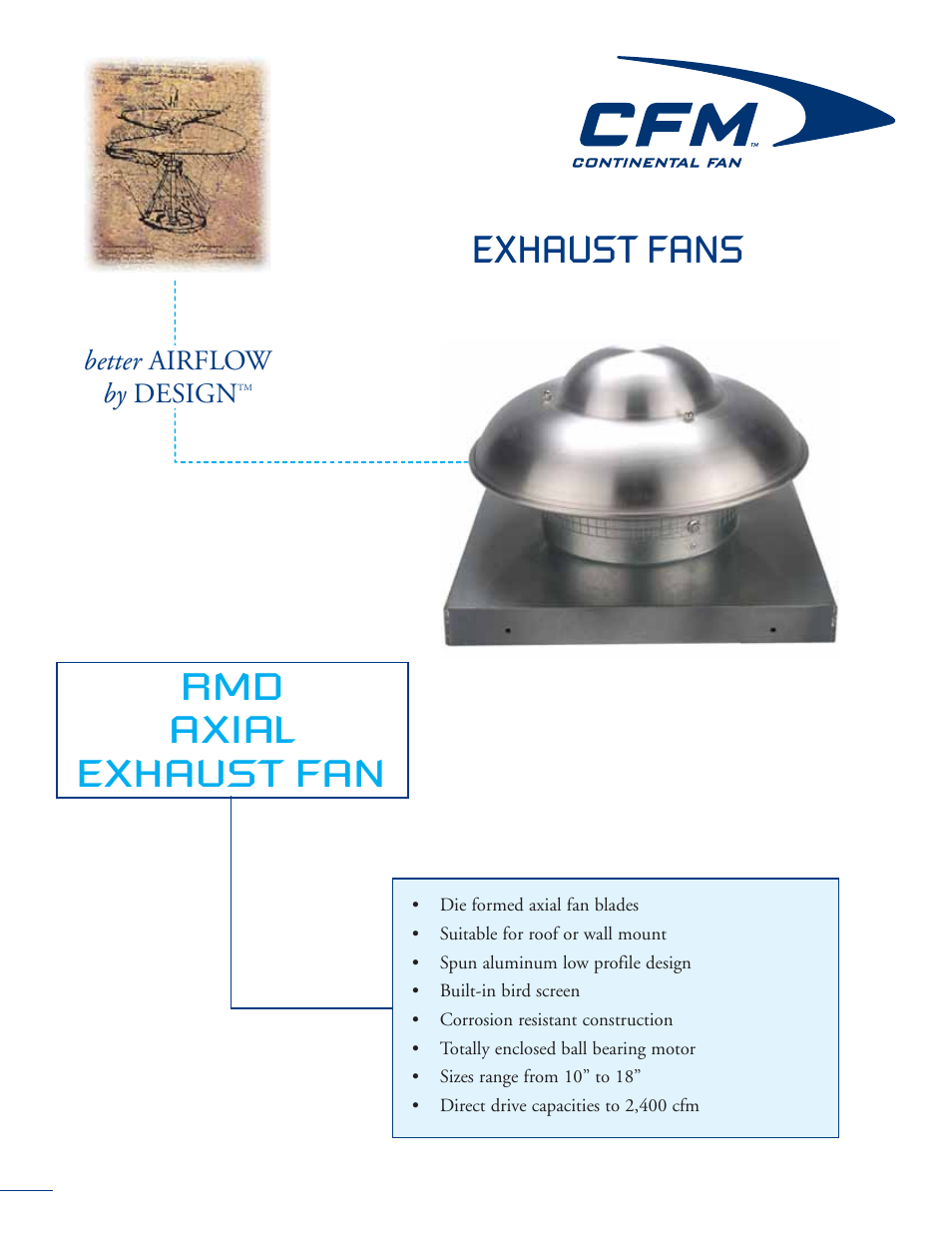 CFM RMD-10 User Manual | 2 pages