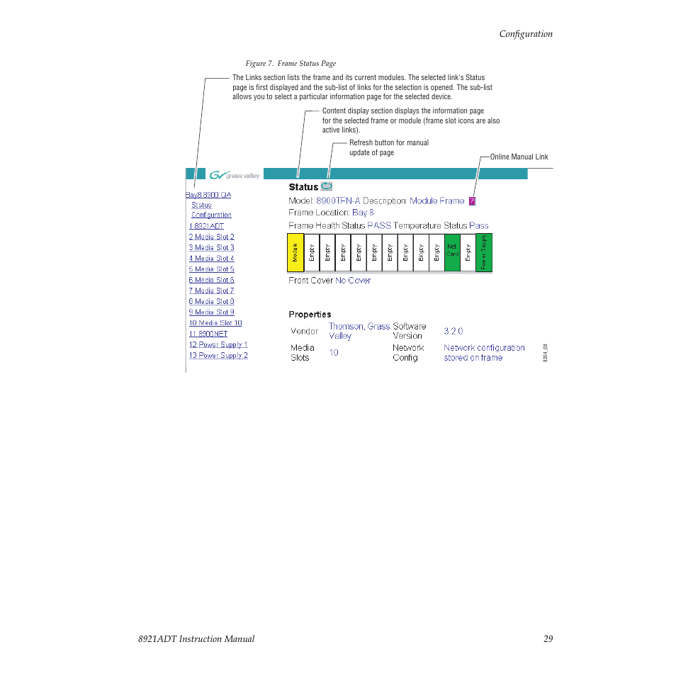 Grass Valley 8921ADT User Manual | Page 29 / 58