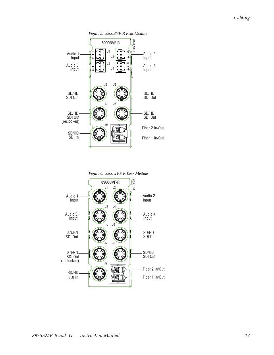 Lustrated in, Figure 5 on, For t | Grass Valley 8925EMB-B v.2.1.6 User Manual | Page 17 / 68