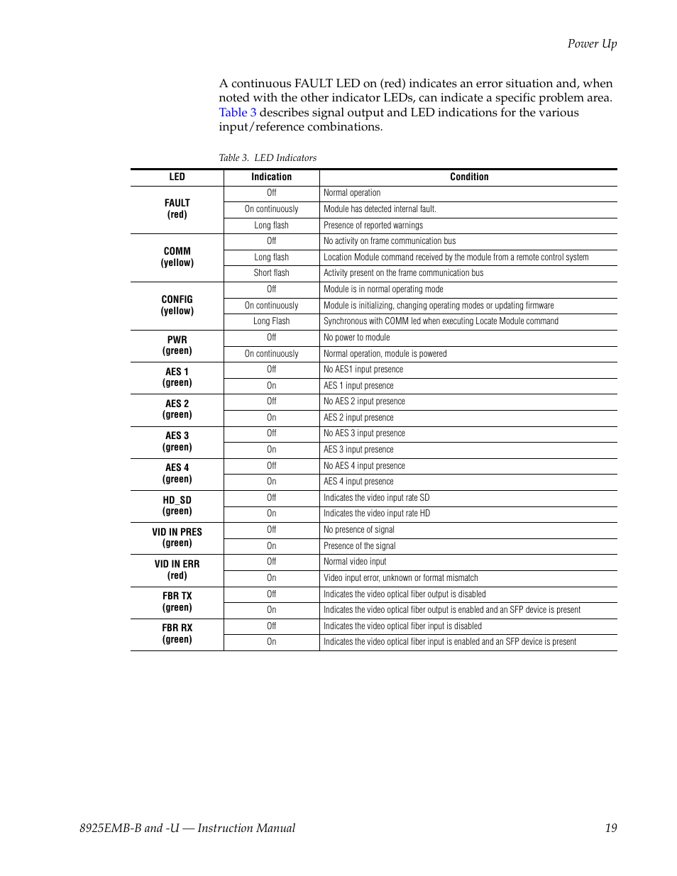 Refer to, To se | Grass Valley 8925EMB-B v.2.1.6 User Manual | Page 19 / 68