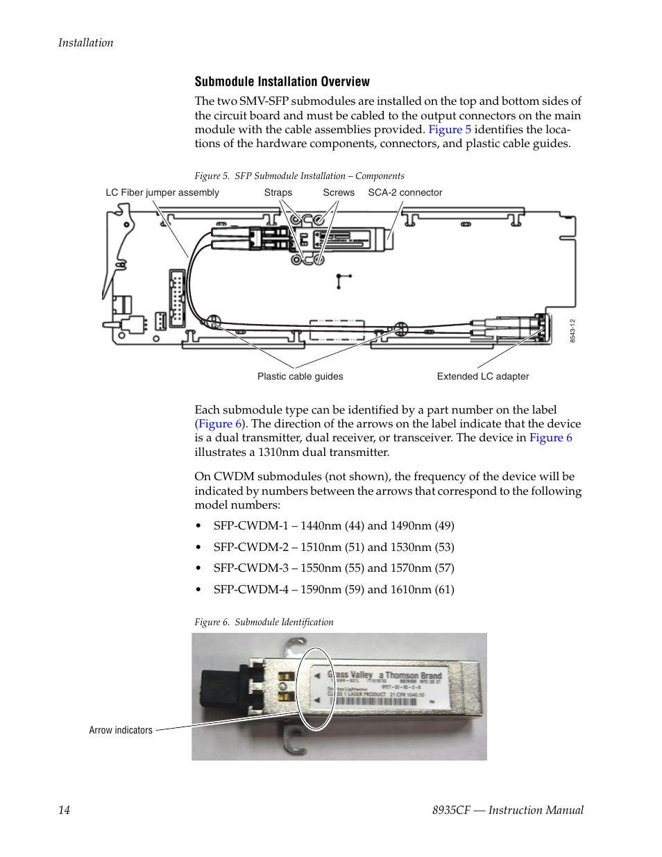 Grass Valley 8935CF User Manual | Page 14 / 58