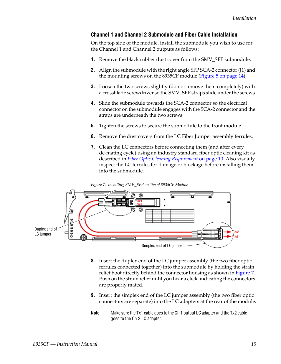 Grass Valley 8935CF User Manual | Page 15 / 58