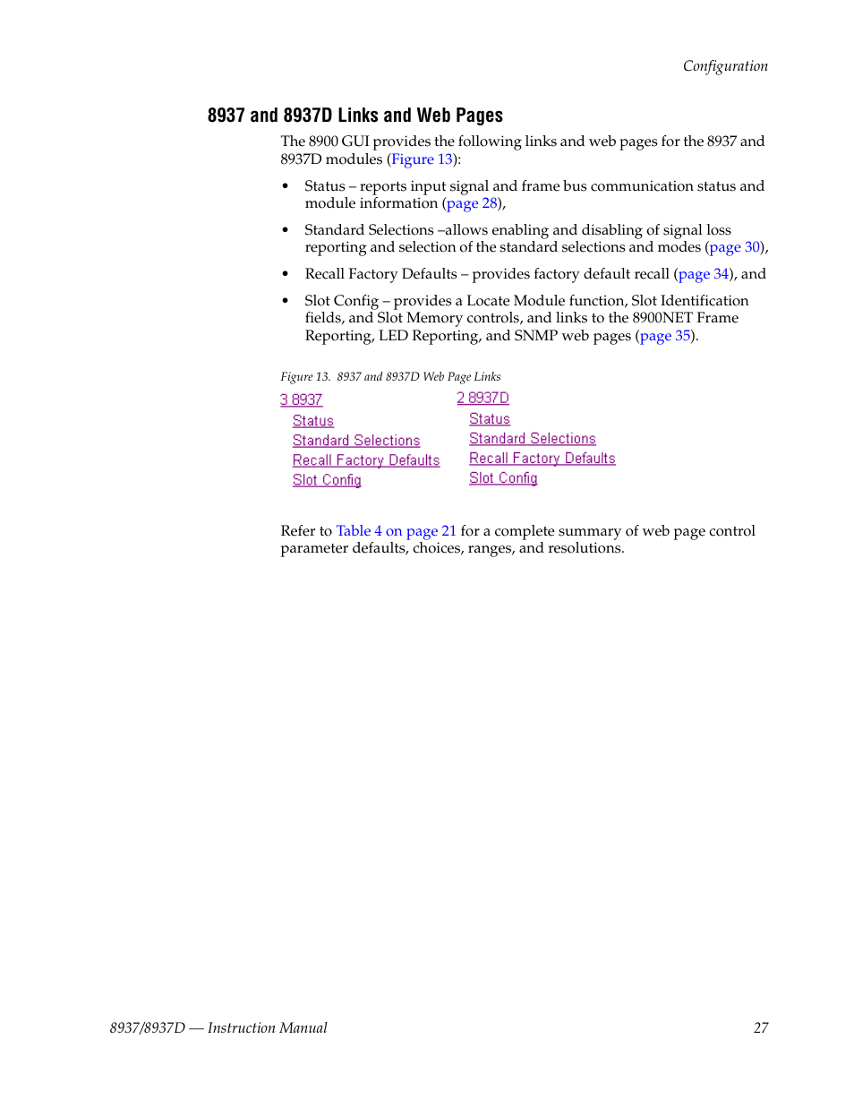 Grass Valley 8937 v.1.1.0 User Manual | Page 27 / 48