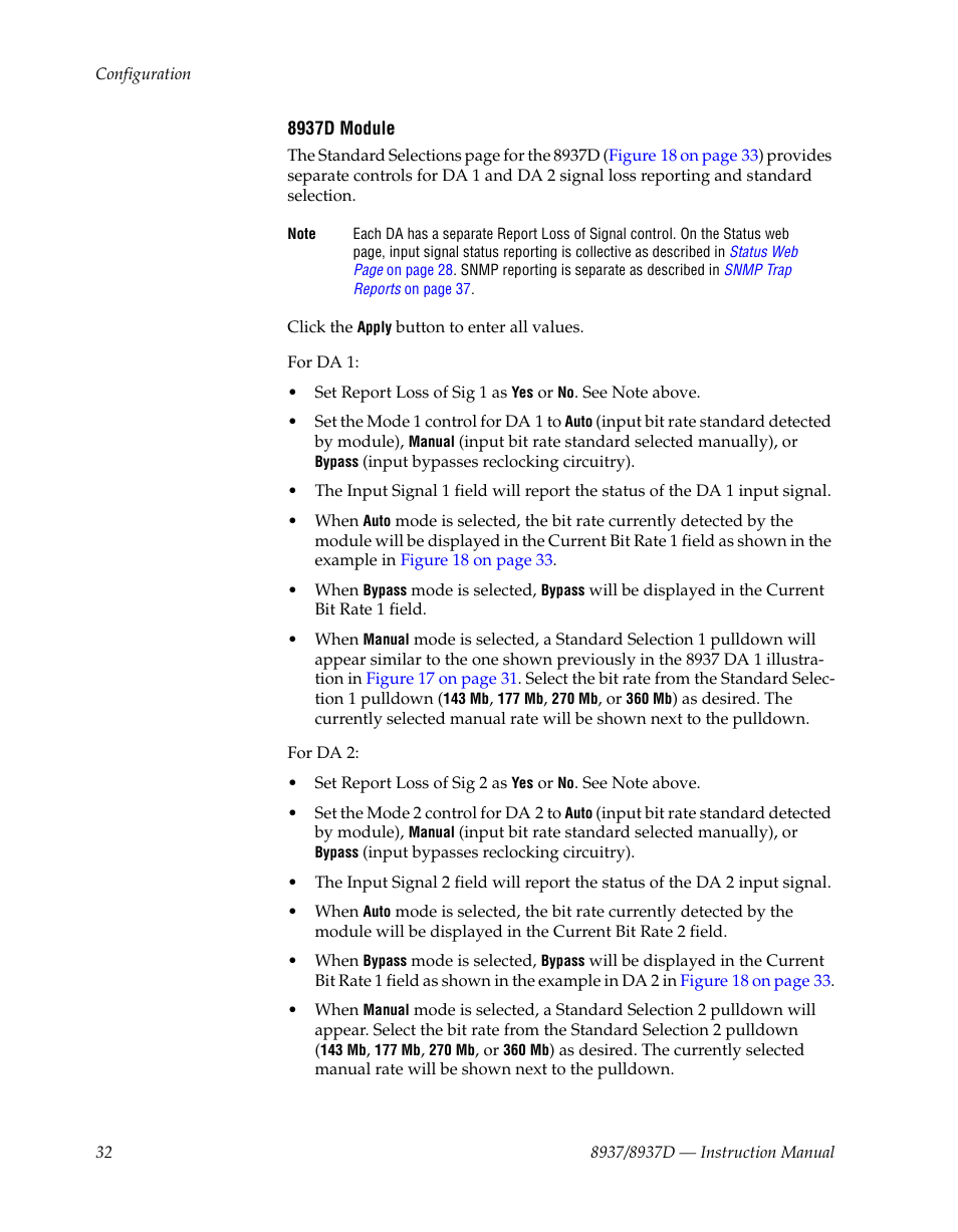 Grass Valley 8937 v.1.1.0 User Manual | Page 32 / 48