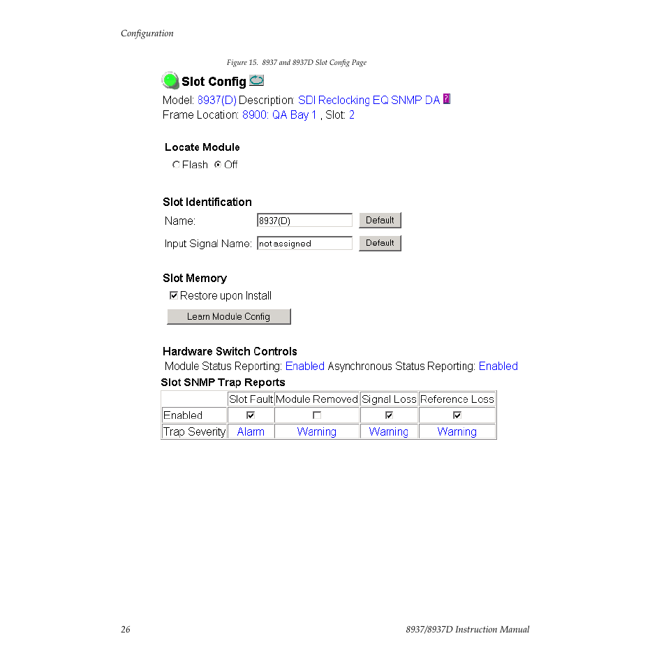 Grass Valley 8937 v.1.0.0 User Manual | Page 26 / 40