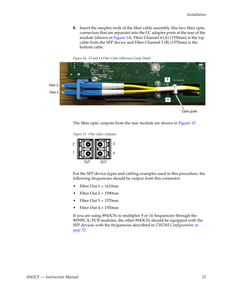 Grass Valley 8943CF User Manual | Page 21 / 66