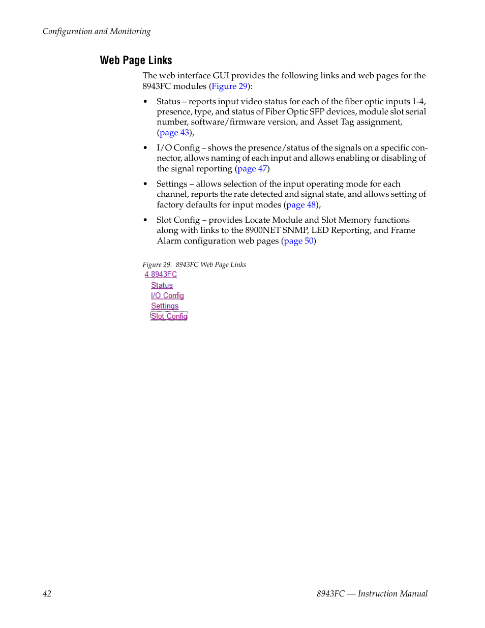Grass Valley 8943FC User Manual | Page 42 / 64